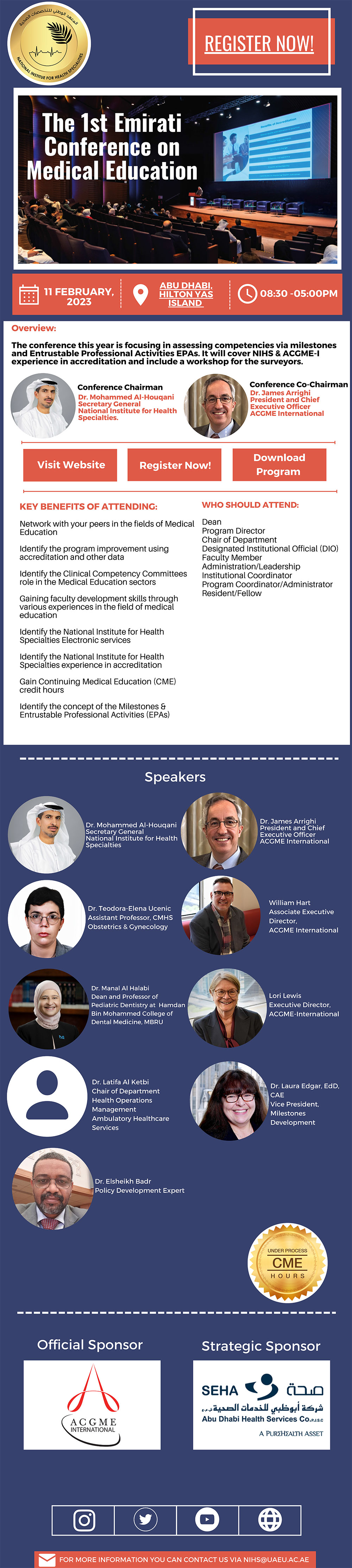 The 1st  Emirati Conference on Medical Education (ECME)